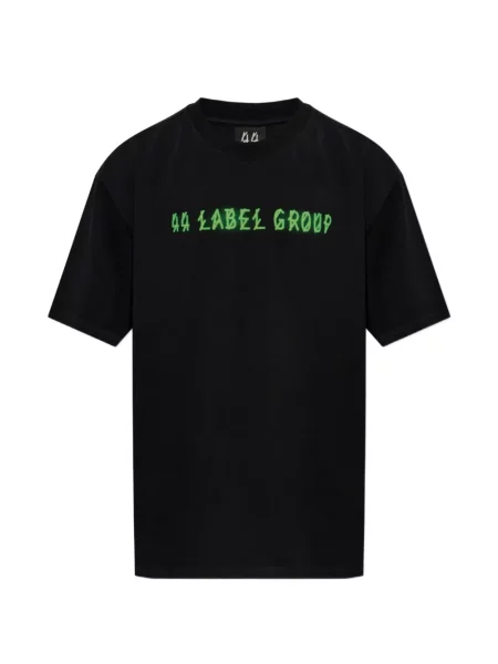 Tricou 44 Label Group cu imagine negru