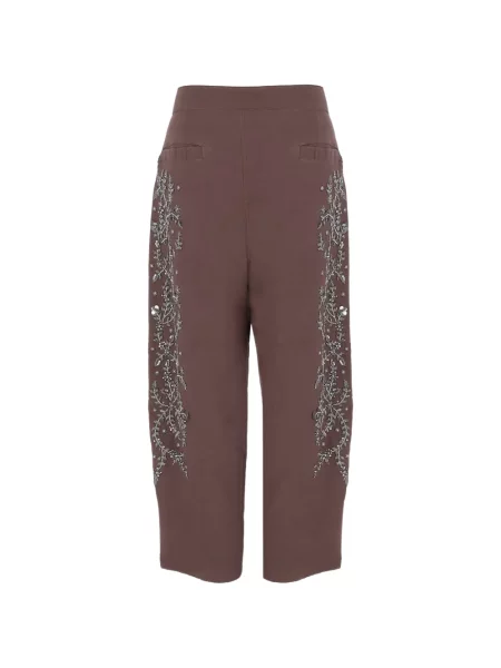 Pantaloni Stella Mccartney maro