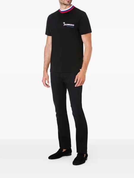 Tricou Billionaire cu broderie negru