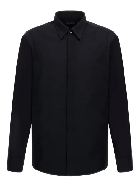 Košile Roberto Cavalli s potiskem se zebřím vzorem černá