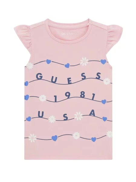 GUESS KIDS Tričko marine / královská / růžová / offwhite modrá