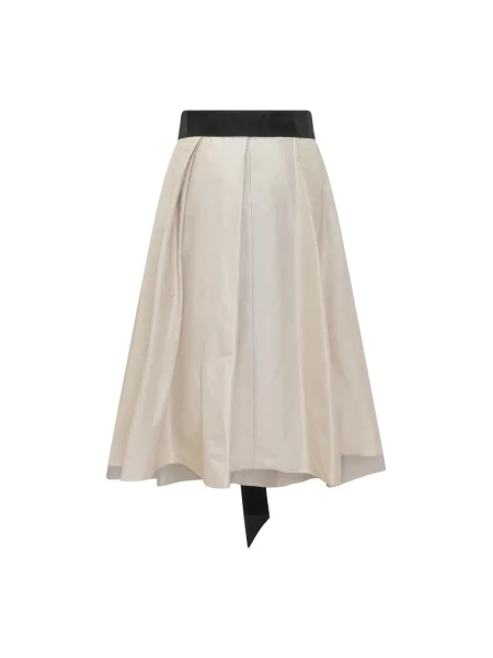 Spódnica midi Max Mara beżowa