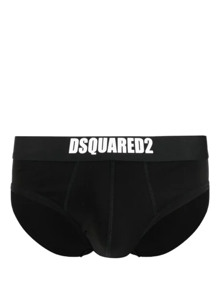 Kelnaičių rinkinys Dsquared2 su autografu juoda