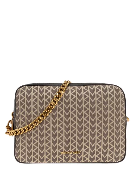 Sneakerși Michael Michael Kors din piele negru