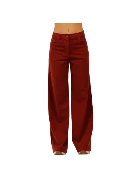 Spodnie Aspesi brązowe