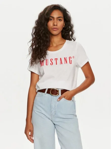 Μπλούζα Mustang λευκό