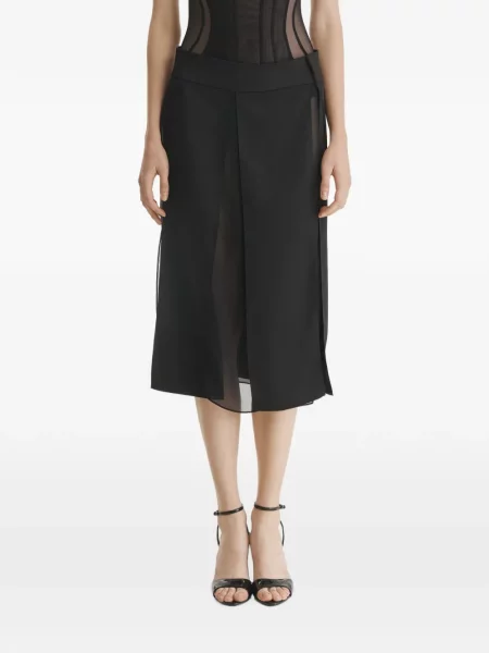 Fustă midi 2310 Studio negru