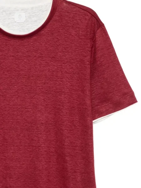 Scurt tricou Eleventy roșu