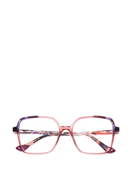 Ochelari de soare Etnia Barcelona cu imprimeu geometric roz