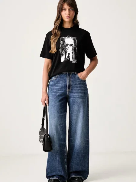 Tommy Jeans rifle wide leg dámske