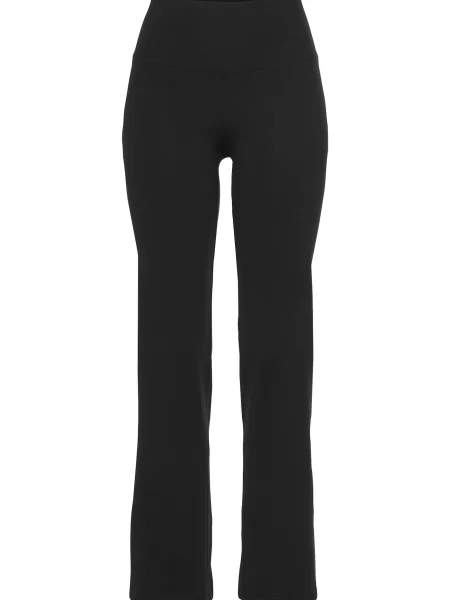 LASCANA ACTIVE Pantaloni sport gri argintiu negru