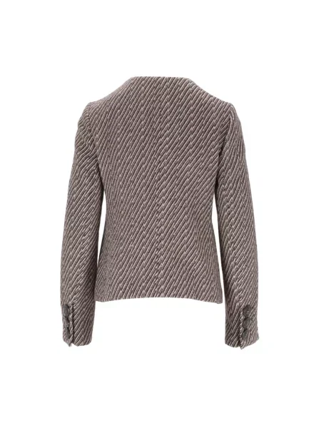 Marynarka Emporio Armani wełniana brązowa