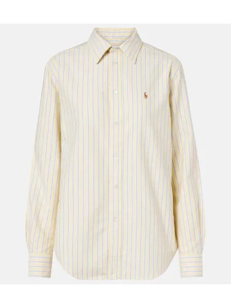 Cămașă Polo Ralph Lauren cu dungi galben
