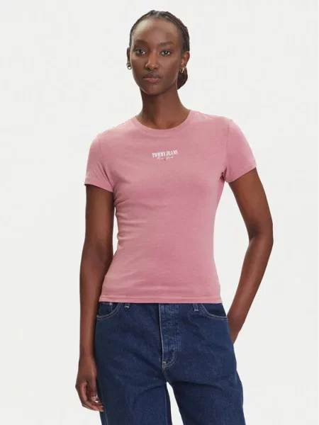 Majica Tommy Jeans roza