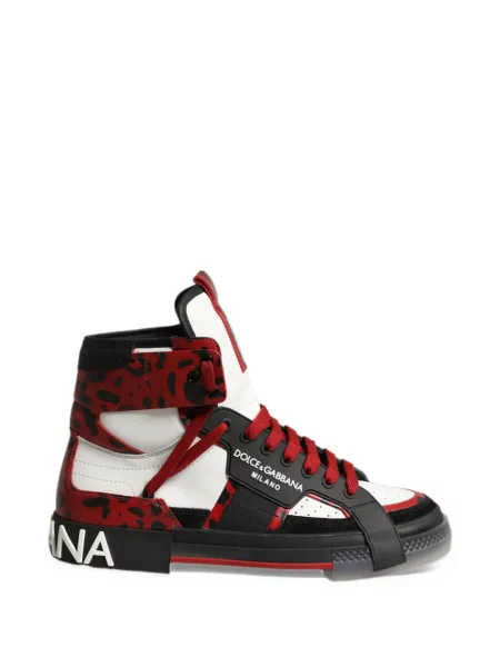 Tenisice Dolce & Gabbana s printom s leopard uzorkom bijela