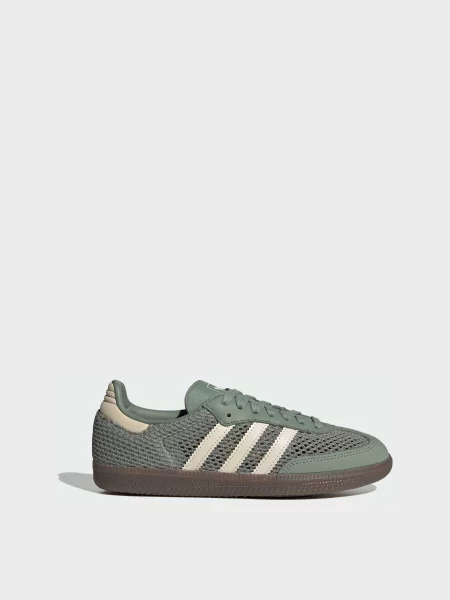 Шкіряні Кеди низькі adidas Samba зелений