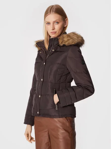 Morgan Geacă din puf maro