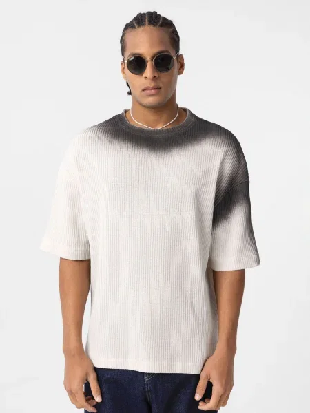 Dandalo Tricou ecru negru