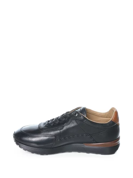 Sneakerși La Martina din piele negru
