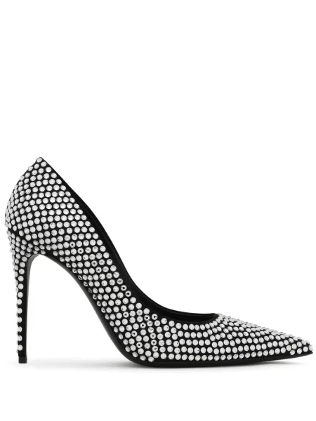 Pantofi cu toc Dolce & Gabbana de cristal negru