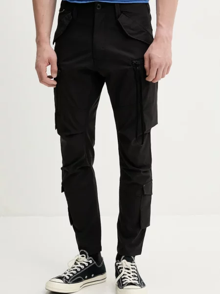 G-Star Raw pantaloni drept negru