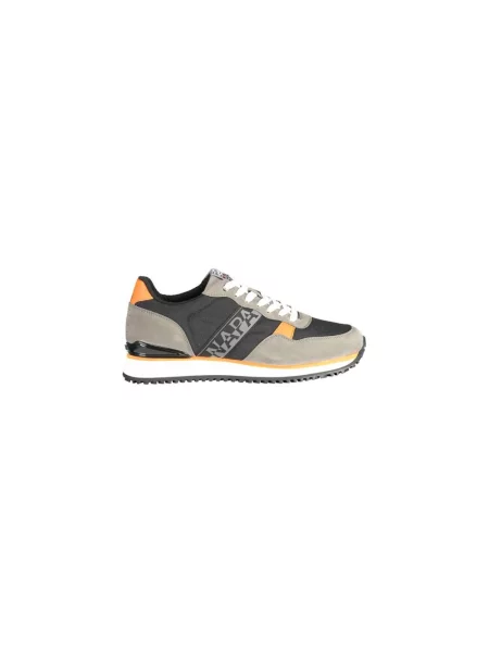 Sneakersy Napapijri skórzane szare