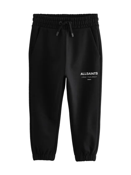 SmALLSAINTS Pantaloni Underground negru alb