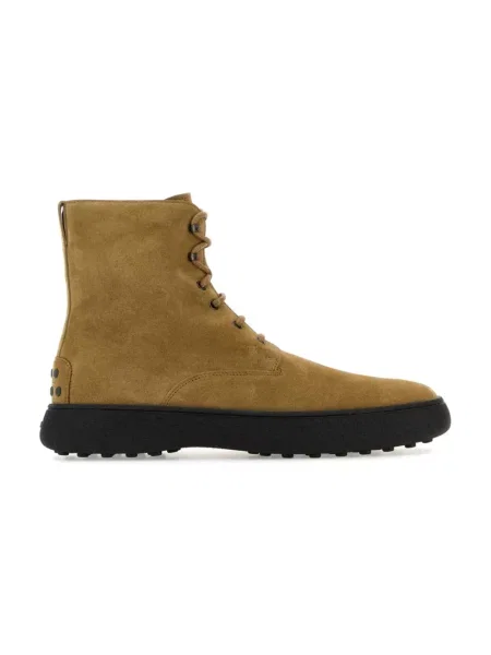 Botki Tod's zamszowe brązowe