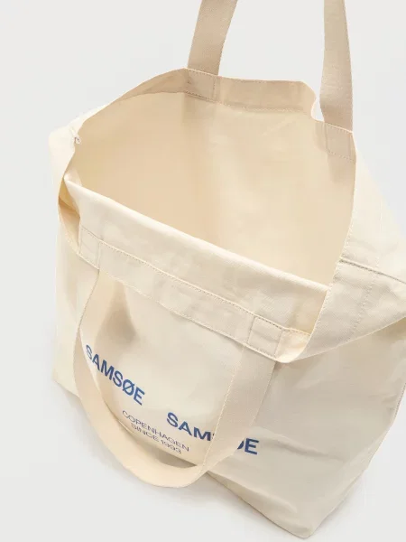 Samsøe Samsøe Fular crem / regal albastru
