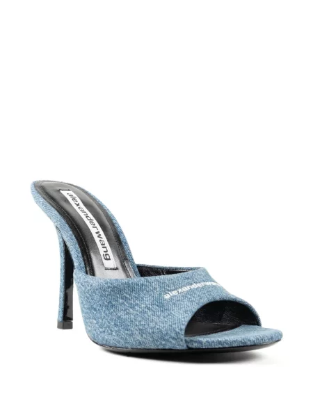 Papuci tip mules Alexander Wang albastru