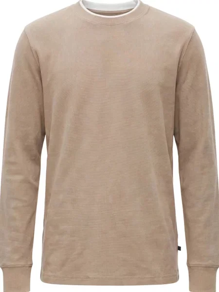S.Oliver Tricou brocart alb