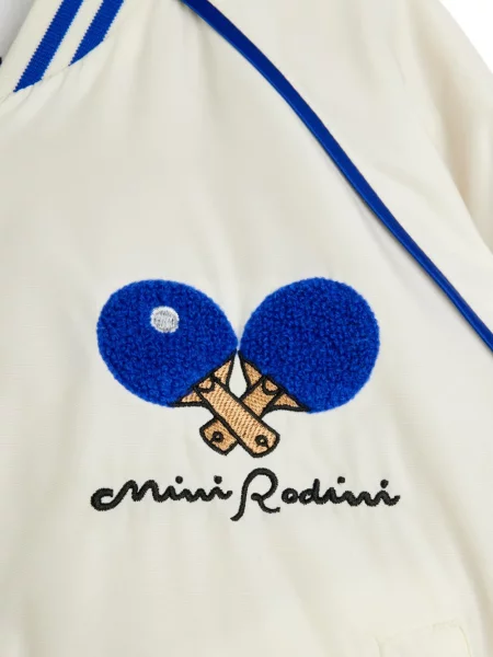 Dětska bomber bunda Mini Rodini bílá