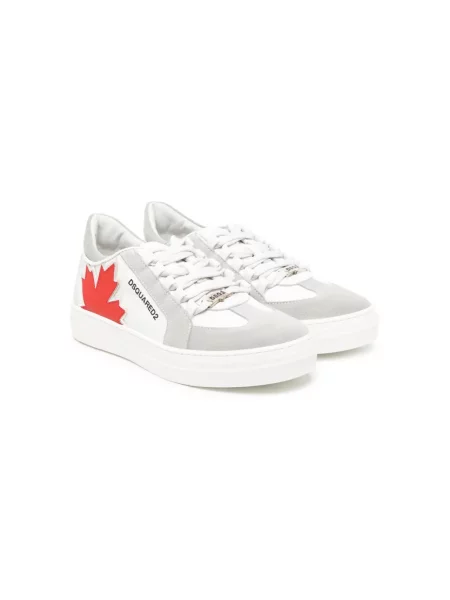Sneakersy dziecięce Dsquared2 białe