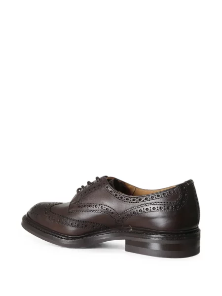 Pantofi derby Tricker's din piele maro