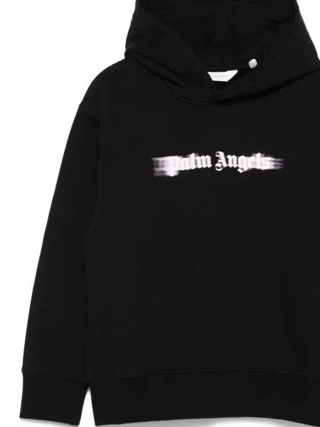Bluza z kapturem dziecięca Palm Angels czarna