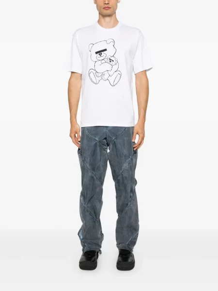 Ursuleț de pluș tricou Undercover alb