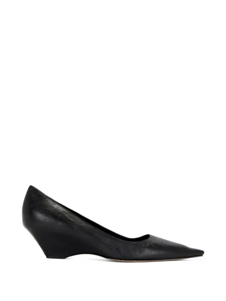 Pantofi cu toc The Row cu pană negru