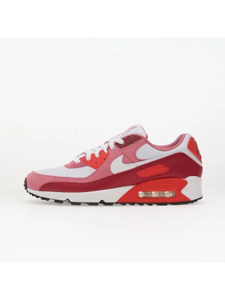 Sneakers Nike Air Max 90 Peony/ White-Lt Crimson-Team Crimson EUR 42 alb