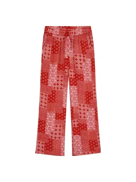 WE Fashion Pantaloni rosé roșu