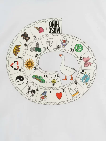 Tricou Moschino alb
