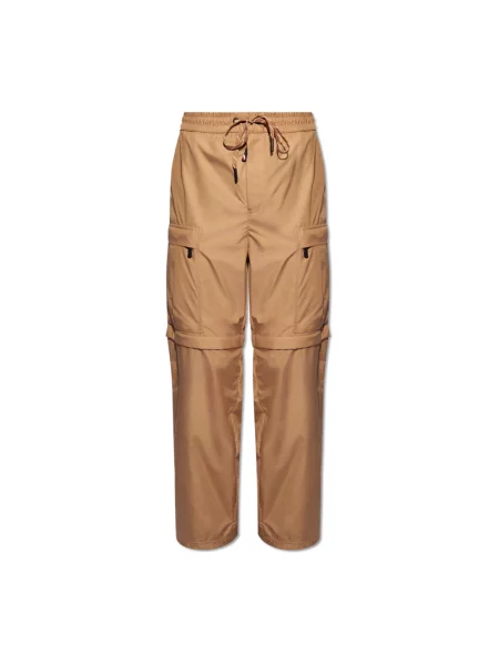 Spodnie Moncler beżowe