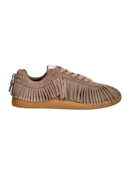 Sneakersy Liu Jo skórzane brązowe