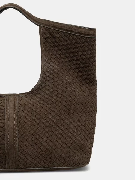 Замшевая сумка шоппер Answear.lab