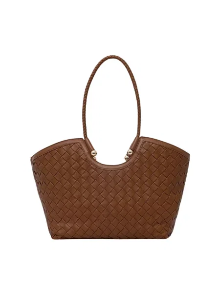 Twinset torebka shopper brązowa