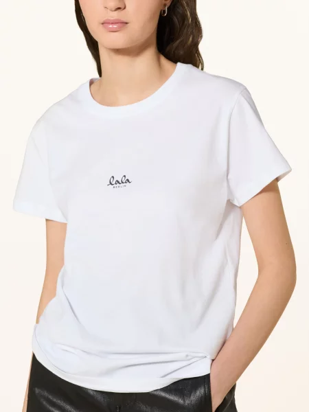 Lala Berlin Koszulka Lala weiss biała