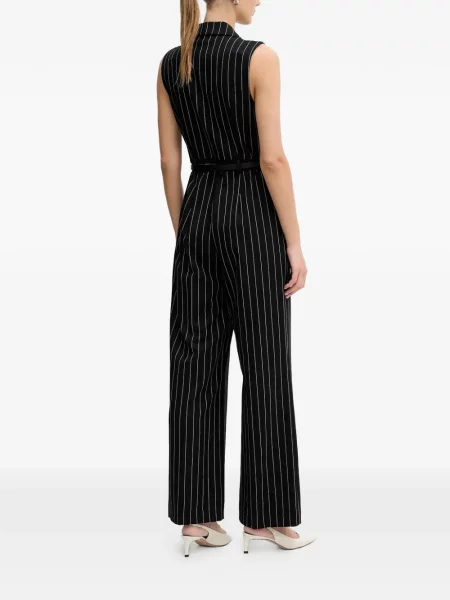 Salopetă Dkny cu dungi negru