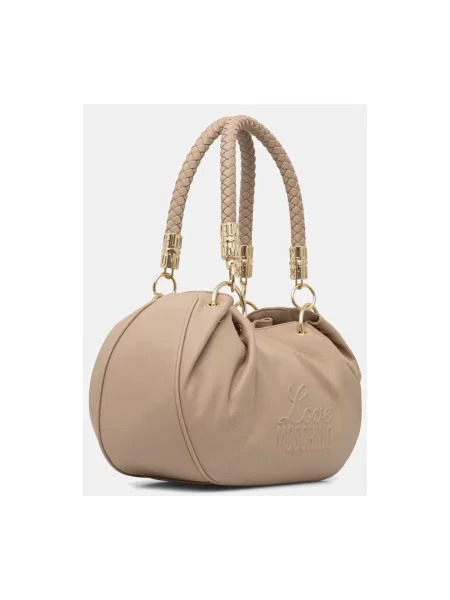 Love Moschino torebka beżowa