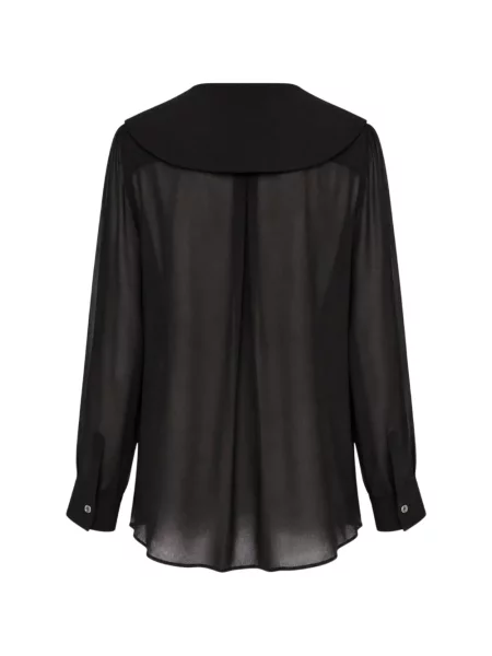 Gulerat bluză Comme Des Garçons negru