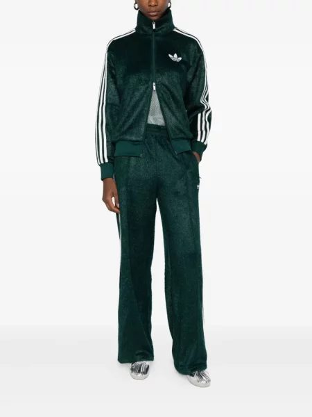 Pantaloni Adidas cu dungi maro