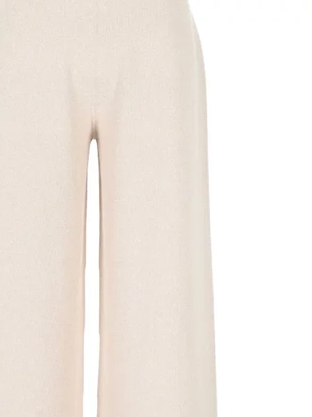 Pantaloni D.exterior tricotate alb